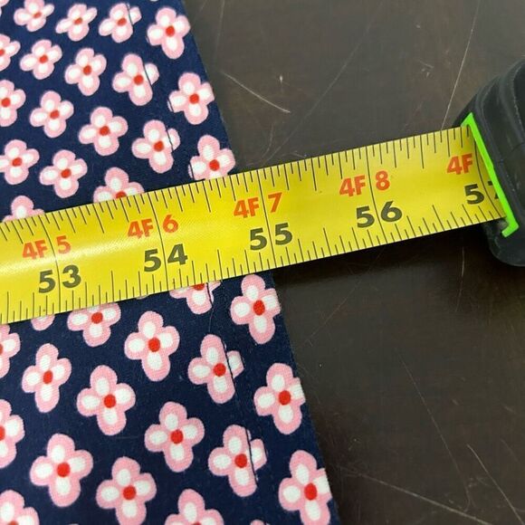 Talbots Floral Maxi Dress Knit Sleeveless Cut Out Cotton Modal Cottage Size S - Picture 12 of 13